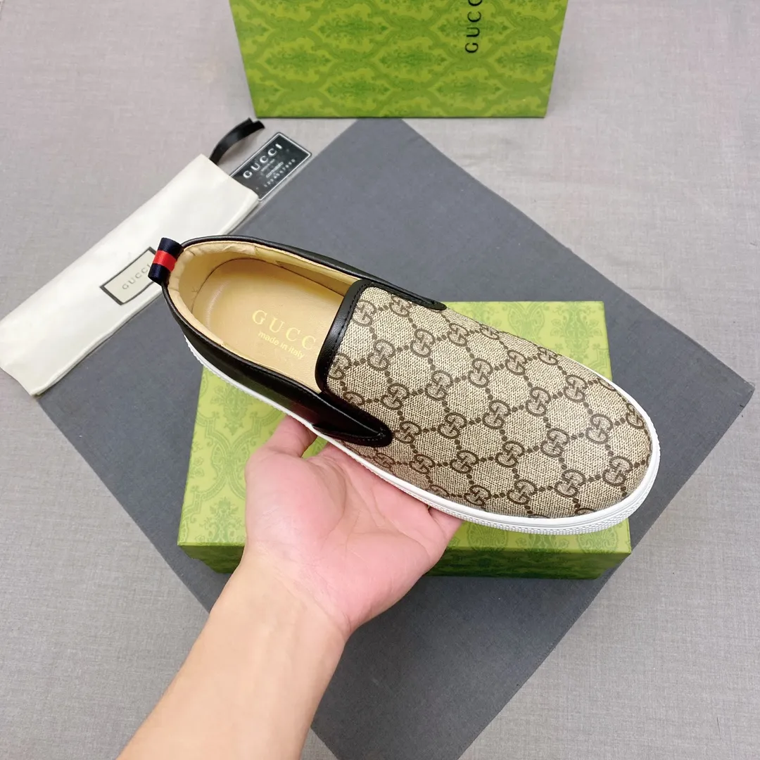 p360 The official website synchronizes the 1:1 replica🇮🇹🇮🇹"GUCCI"🔍🔍for sale at the men's 2025 counter simultaneously, 1:1 large G font, high-end 3D pattern, fashionable and casual, comfortable and breathable personality, the first choice for trendy men, imported sheepskin lining, comfortable, breathable and fashionable Trendy, a must-have for trendy men, soles: Original soles specially provided by the original factory, exclusive movable molded soles are super comfortable, original factory goods, 🔍🔍high quality, you can enter and leave the counter at will, 38-44, (45 can be customized, non-returnable or exchangeable) available from stock, you deserve it No. 005